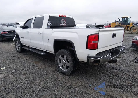 2016 GMC Sierra 2500Hd Slt from USA, damaged, VIN 1GT12TE88GF297864